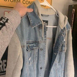 Hollister jean jacket